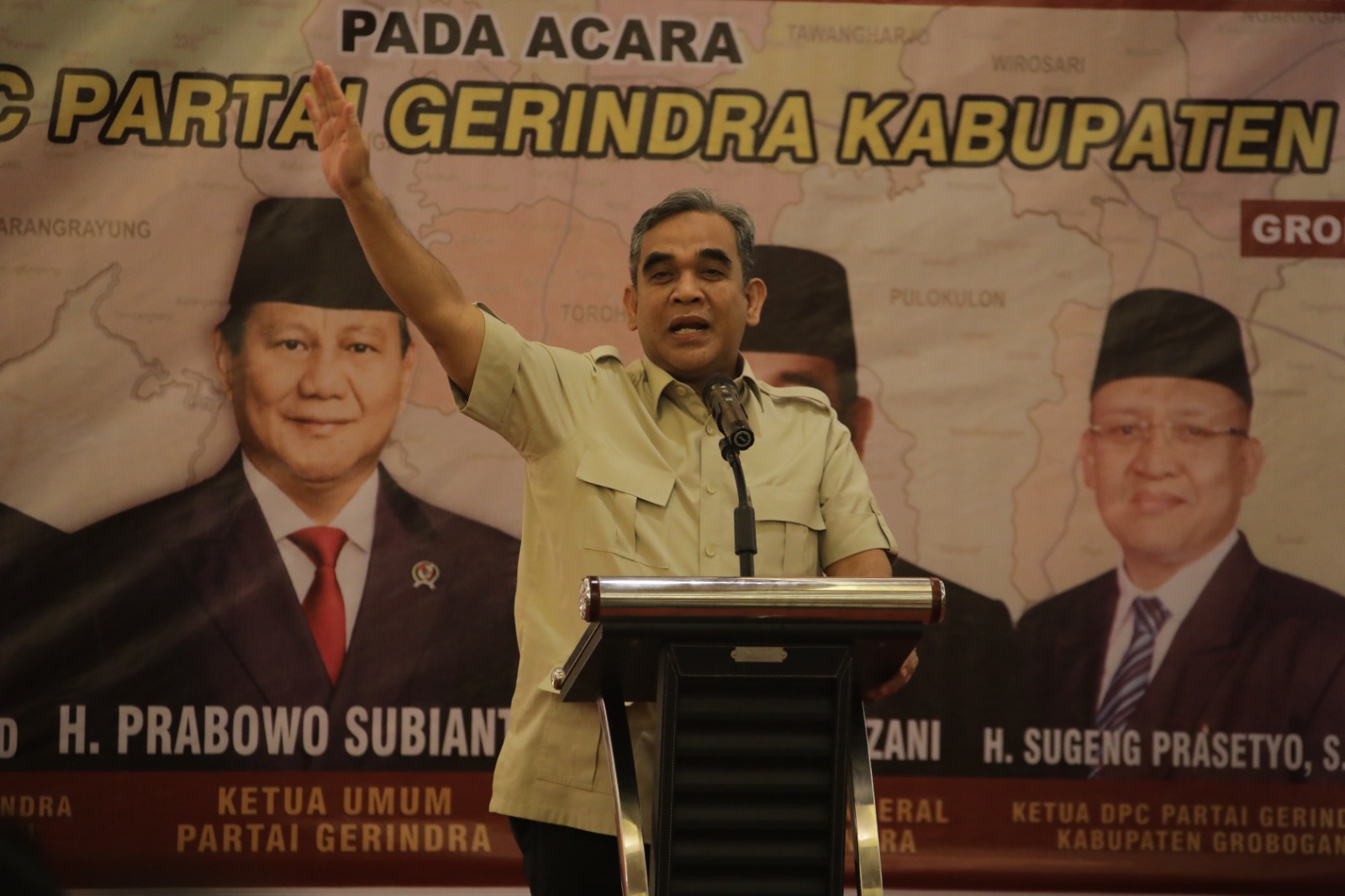 sekjen grindra muzani